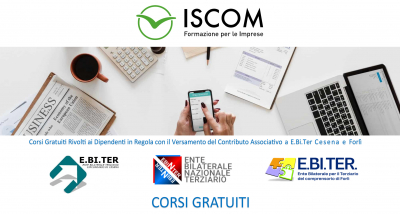 Corsi Gratuiti rivolti ai dipendenti in regola con il versamento del contributo associativo a E.Bi.Ter Cesena e Forlì